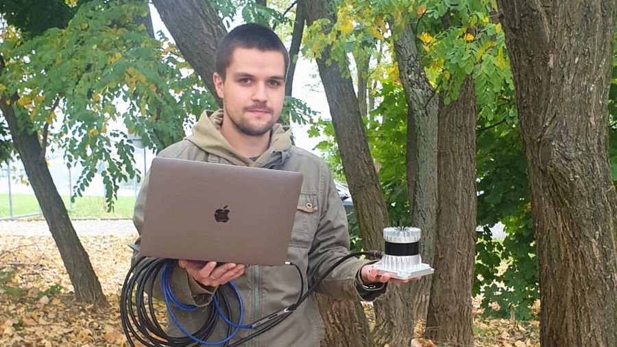 Metry na měření stromů a biomasy v lesích vystřídají nově vyvíjené drony a chytré algoritmy
